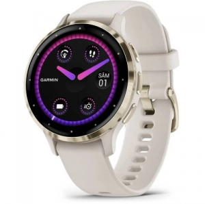 SmartWatch Garmin Venu 3S, 41 x 41 mm, 1.2 inch, Auriu (010-02785-04)