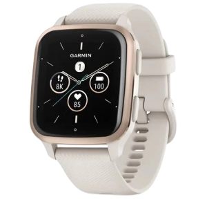 SmartWatch Garmin Venu Sq 2, 40.6 x 37 mm, 1.41 inch, Auriu (010-02700-11)
