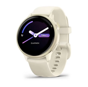 SmartWatch Garmin Vivoactive 6, 42.2 x 42.2 mm, 1.2 inch, Crem (010-02985-01)