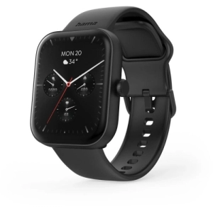 SmartWatch Hama Fit Watch 5000, 47 x 39 mm, 1.65 inch, Negru (00178614)