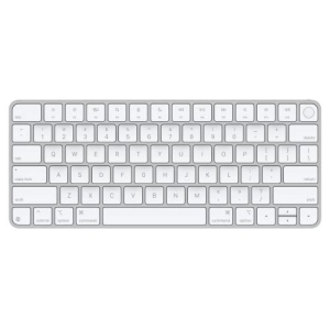 Tastatura Apple Magic Keyboard (2024) cu Touch ID, Scissor, Wireless, Alb (MXCK3Z/A)