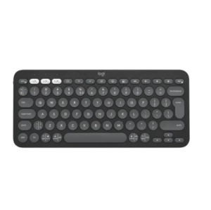 Tastatura Logitech Pebble Keys 2 K380s, Scissor, Wireless, Tonal Graphite (920-011851)