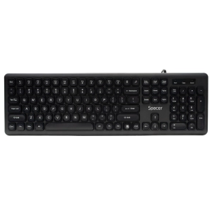 Tastatura Spacer TASTATURA SPACER USB, Scissor, Cu fir, Negru (SPKB-LWP-03) Tastatura Spacer TASTATURA SPACER USB, Scissor, Cu fir, Negru (SPKB-LWP-03)
