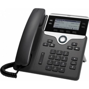 Telefon fix Cisco 7841, 3.5 inch, 2 linii (CP-7841-K9=)
