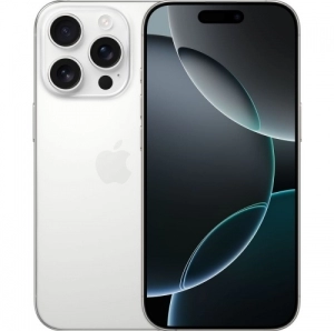 Telefon mobil Apple iPhone 16 Pro Max, 8 GB RAM, 512 GB, Alb (MYX13ZD/A)