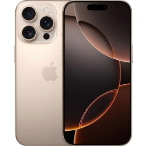 Telefon mobil Apple iPhone 16 Pro Max, 8 GB RAM, 512 GB, Auriu (MYX23ZD/A)