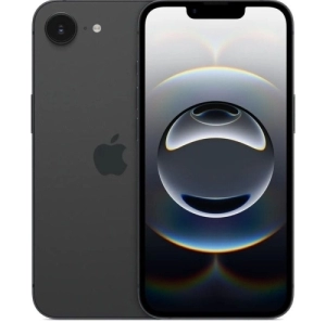 Telefon mobil Apple iPhone 16e, 8 GB RAM, 512 GB, Black (MD1X4ZD/A)
