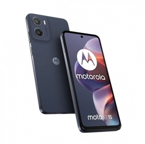 Telefon mobil Motorola Moto E15, 2 GB RAM, 64 GB, Albastru inchis (PB6S0013FR)