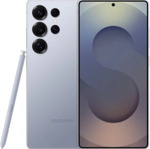 Telefon mobil Samsung Galaxy S25 Ultra, 12 GB RAM, 256 GB, Silver Blue (SM-S938BZBDEUB)