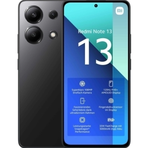 Telefon mobil XIAOMI Redmi Note 13 4G, 8 GB RAM, 256 GB, Negru (TKOXAOSZA0742)