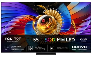 Televizor TCL Mini LED 4K UHD 55 inch Negru (55MSQLED80L)