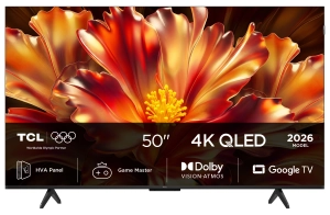 Televizor TCL QLED 4K UHD 50 inch Negru (50QLED780L)