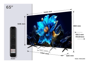 Televizor TCL QLED 65 inch Metalic (65P7K)