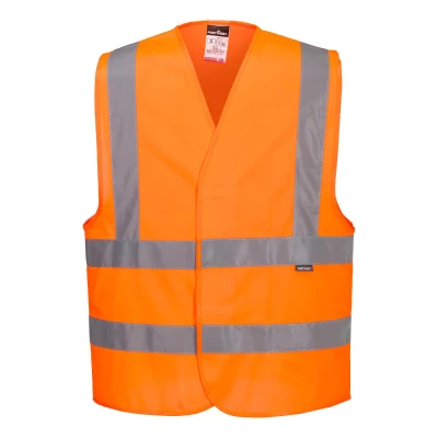 Vesta de lucru dubla BandBrace HiVis Portwest C470