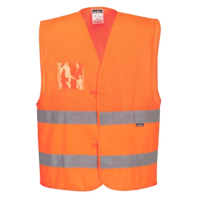 Vesta de lucru Half Mesh HiVis Portwest C494
