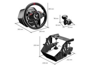 Volan gaming Thrustmaster T128 SimTask Pack Negru (4460264)